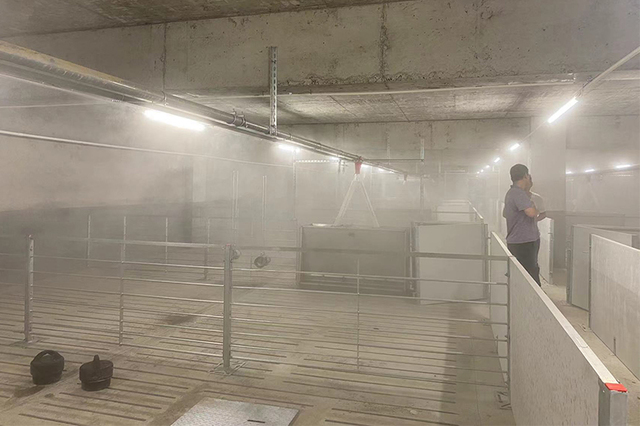 養(yǎng)豬場噴霧消毒除臭系統(tǒng)