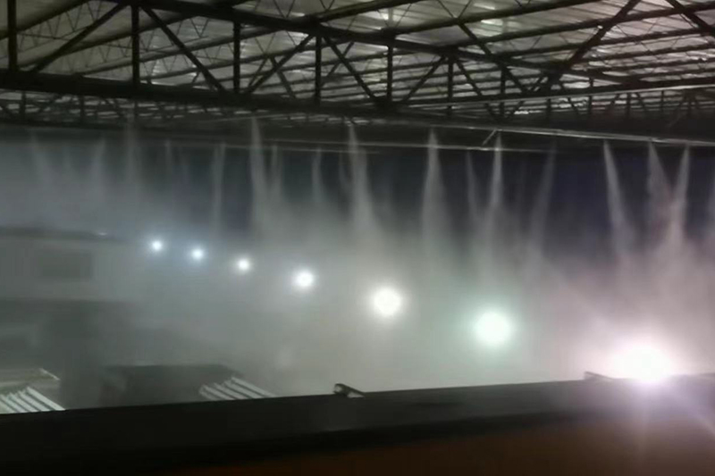 車間噴霧除塵降溫