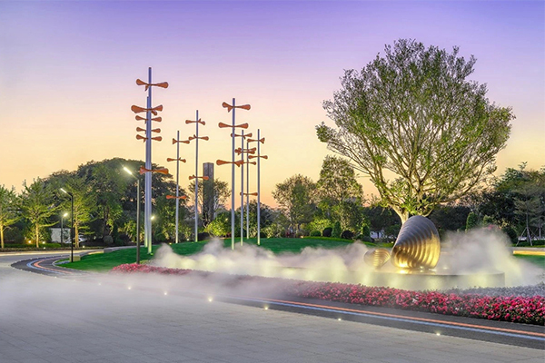 新塘-時(shí)代風(fēng)華項(xiàng)目冷霧系統(tǒng)